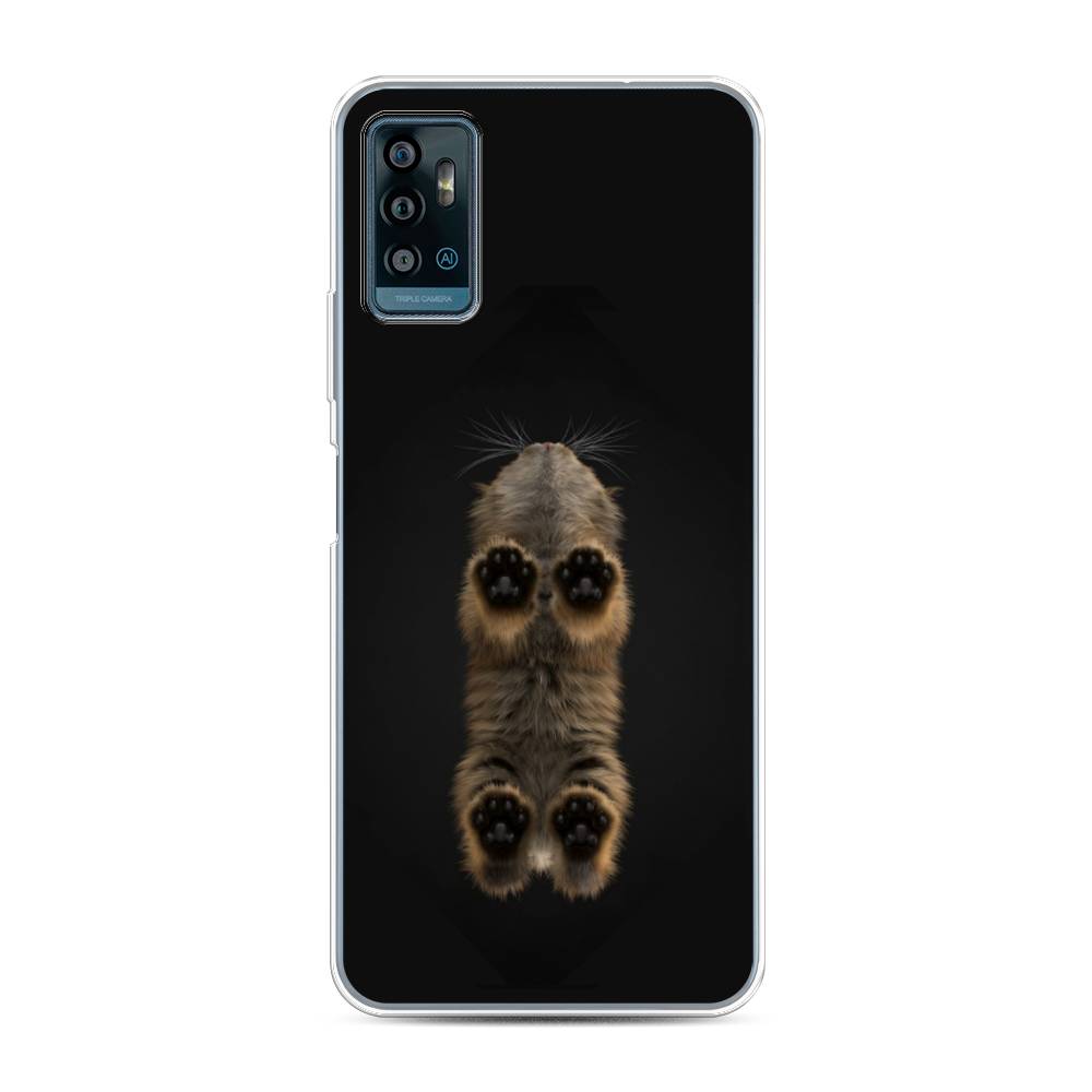 

Чехол Awog на ZTE Blade A71 / ЗТЕ Блэйд A71 "Кошачьи лапки", Разноцветный, 134450-1