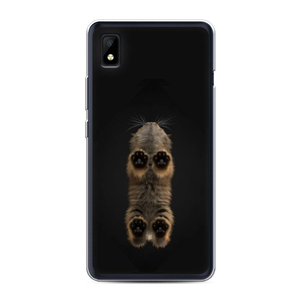 

Чехол Awog на ZTE Blade L210 / ЗТЕ Блэйд L210 "Кошачьи лапки", Разноцветный, 134150-1