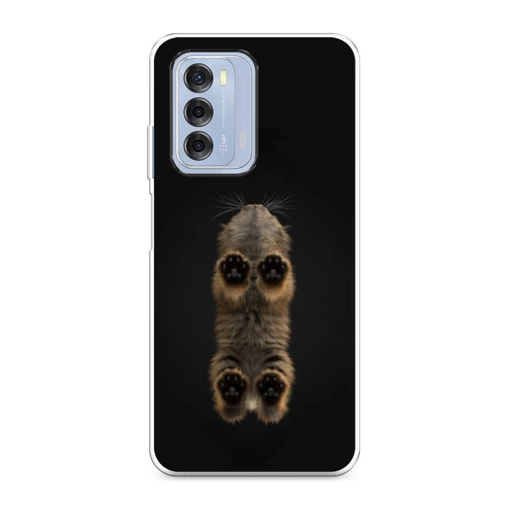 

Чехол Awog на ZTE Blade V40 / ЗТЕ Блэйд V40 "Кошачьи лапки", Разноцветный, 136150-1