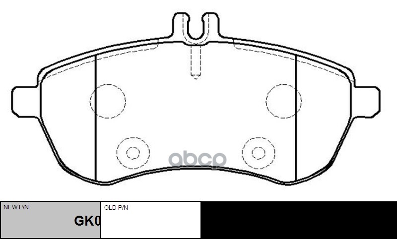 

Тормозные колодки Ctr дисковые CKBZ55