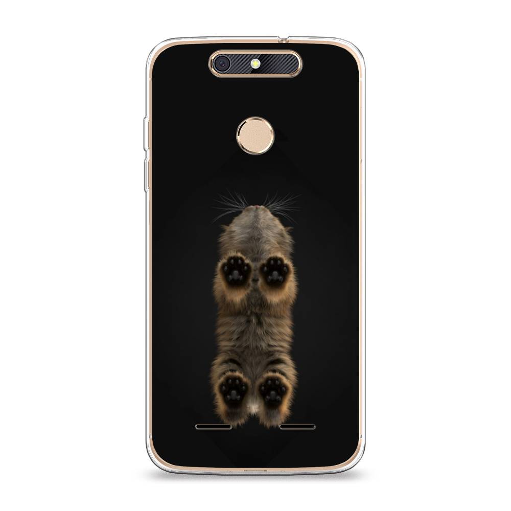 

Чехол Awog на ZTE Blade V8 mini / ЗТЕ Блэйд V8 mini "Кошачьи лапки", 131950-1
