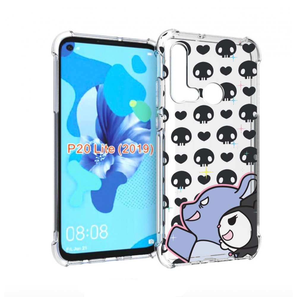 

Чехол бампер MyPads злые-мини-животные детский для Huawei P20 Li, Прозрачный, Tocco