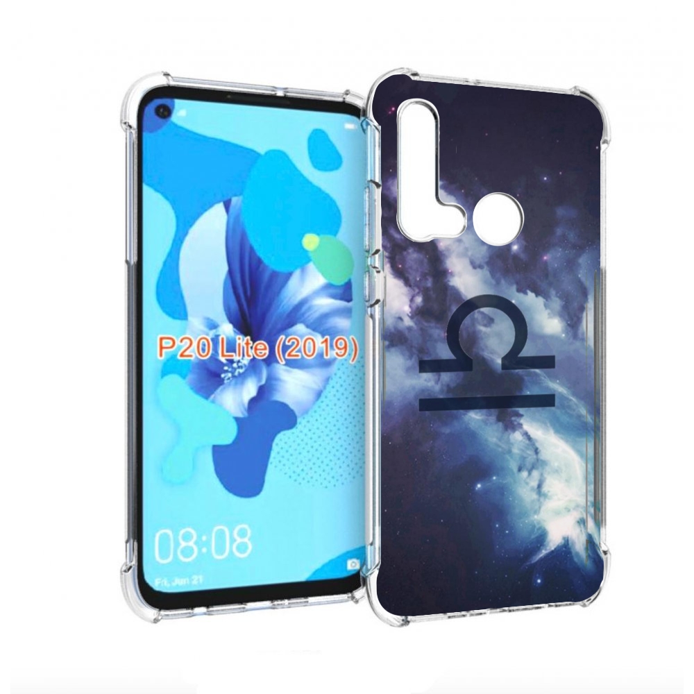 

Чехол бампер MyPads знак зодиака весы 5 для Huawei P20 Lite (201, Прозрачный, Tocco