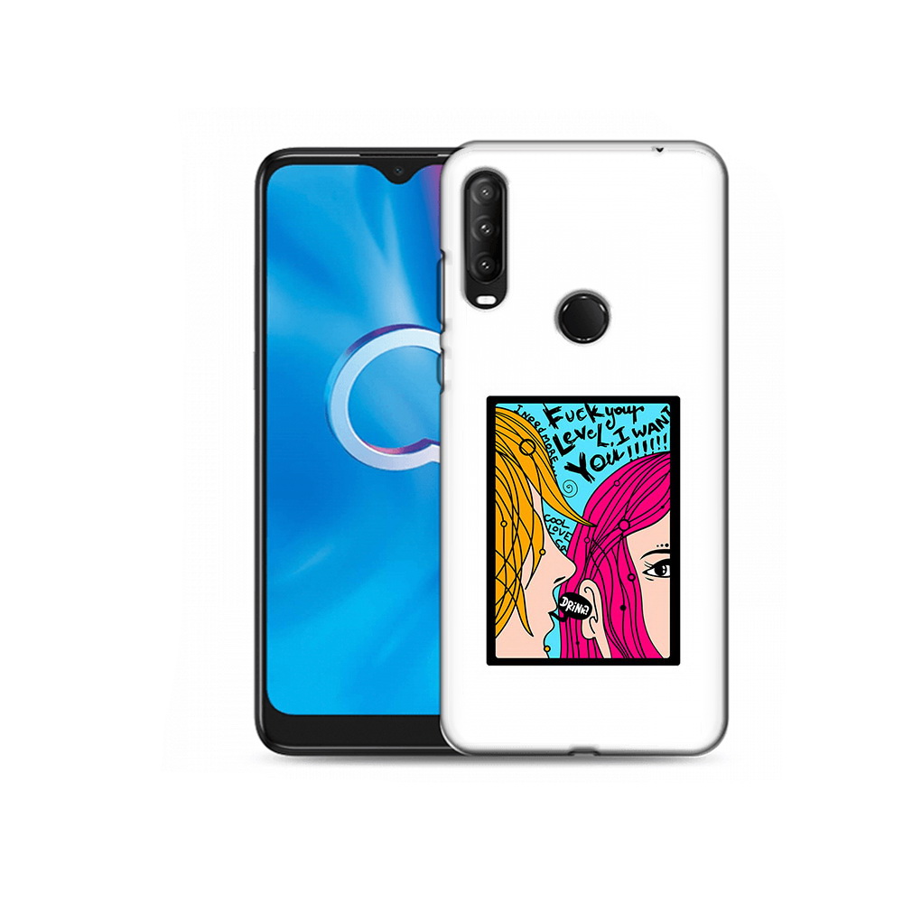 

Чехол MyPads Tocco для Alcatel 1SE (2020) 5030D Выпьем (PT152068.668.51), Прозрачный, Tocco