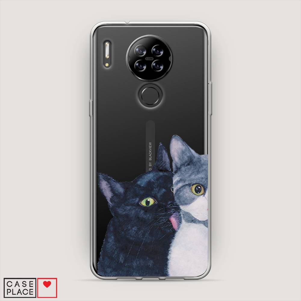 

Чехол Awog на Blackview A80 "Кошачья любовь", Разноцветный, 280150-1