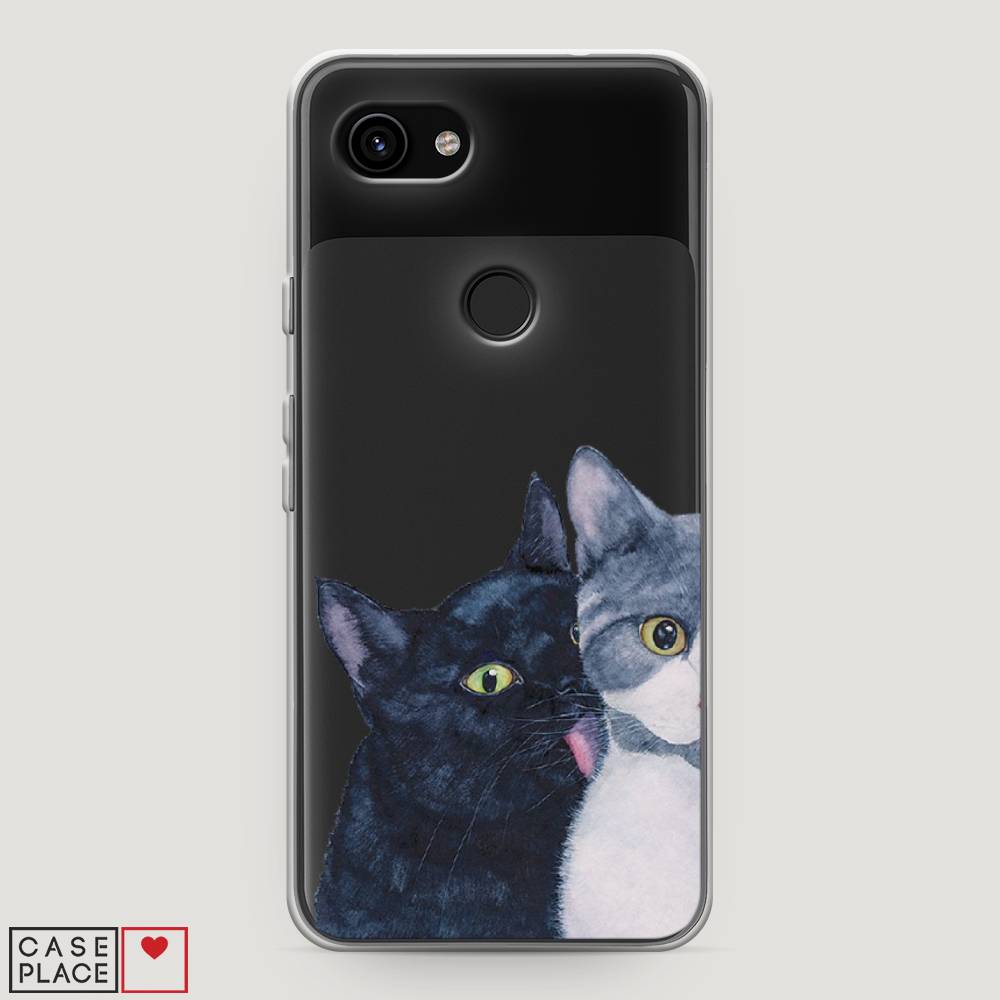 

Чехол Awog на Google Pixel 3a "Кошачья любовь", Разноцветный, 270150-1