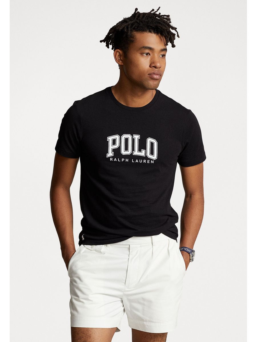 

Футболка мужская Polo Ralph Lauren PO222O0GD черная XL, Черный, PO222O0GD