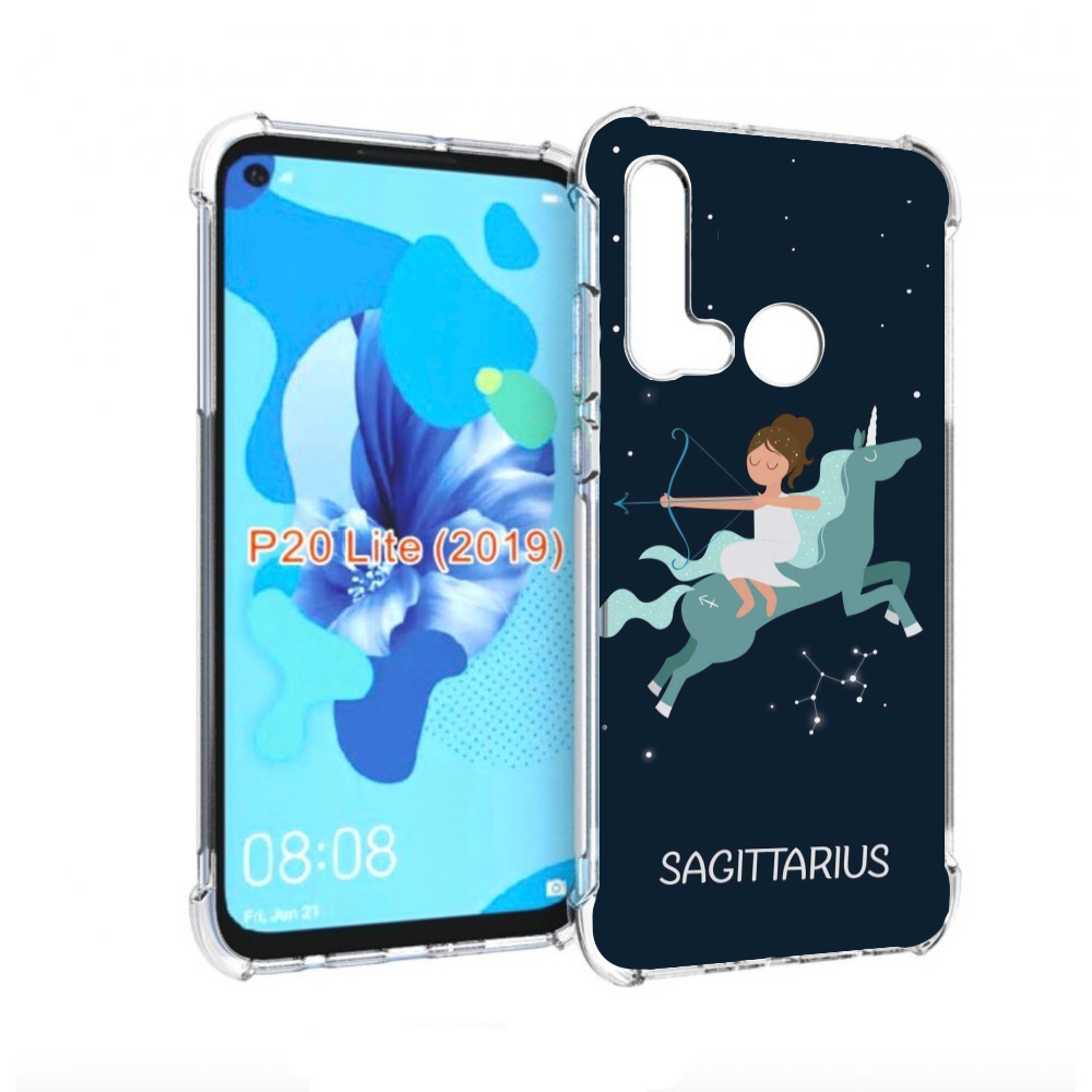 

Чехол бампер MyPads знак зодиака стрелец 5 для Huawei P20 Lite (, Прозрачный, Tocco