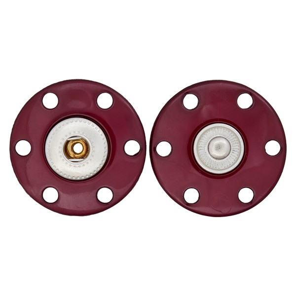 Кнопки пришивные, диаметр 25мм, металл/пластик,Union Knopf by Prym, U0019630025005401-15