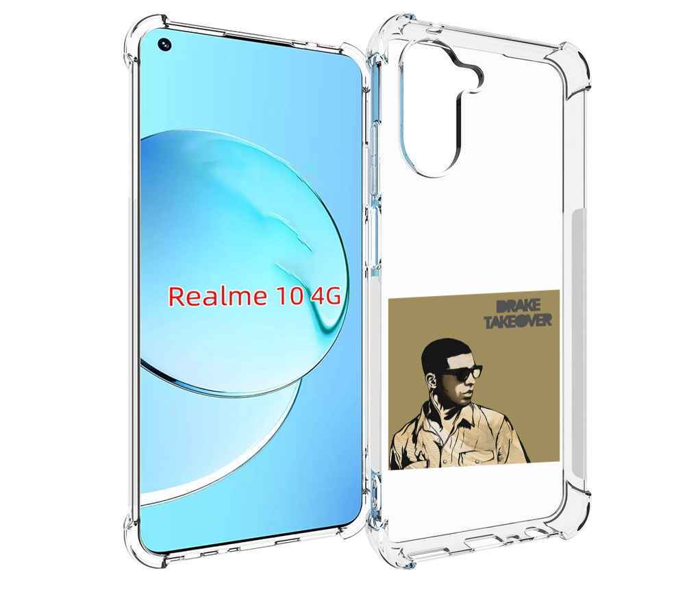 

Чехол MyPads Drake - Takeover для Realme 10, Прозрачный, Tocco