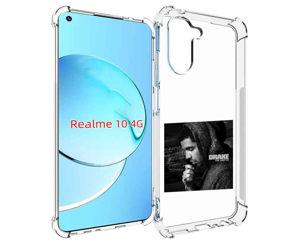 

Чехол MyPads Drake - The Motto для Realme 10, Прозрачный, Tocco