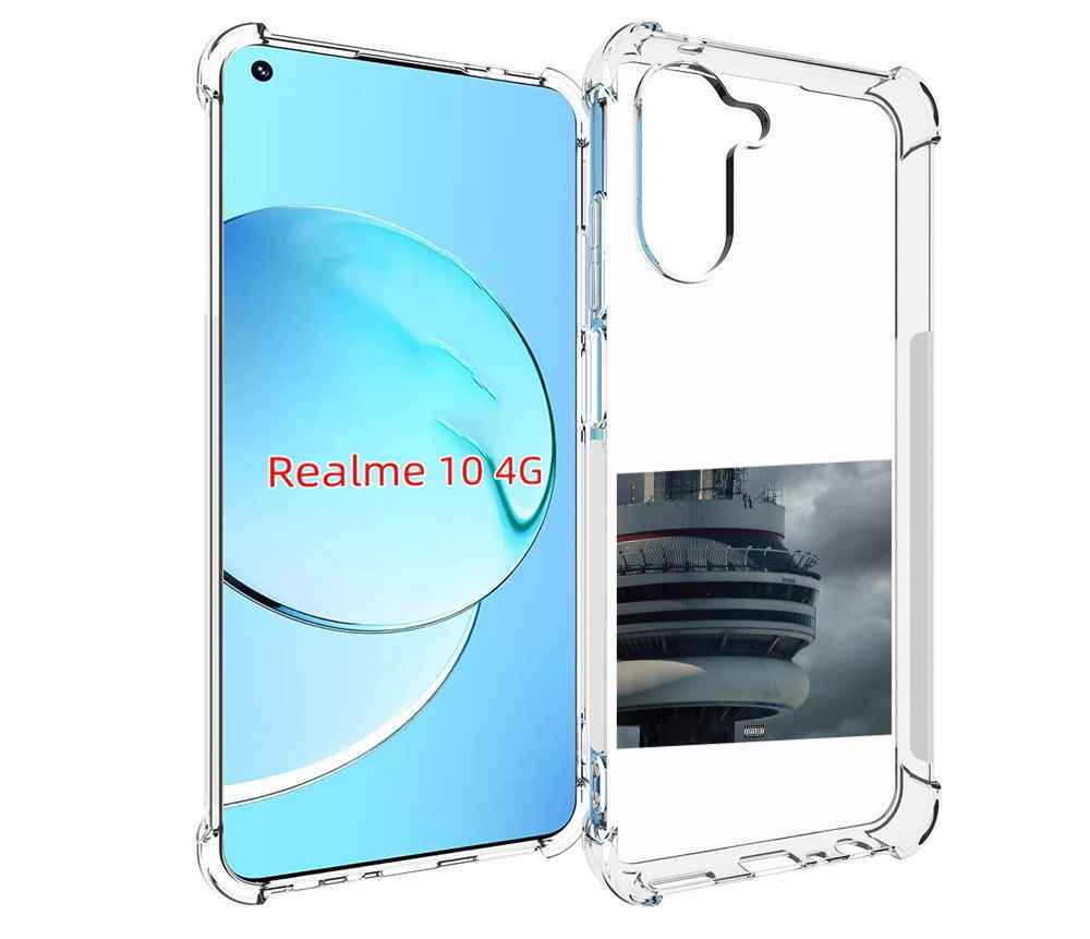 

Чехол MyPads Drake - Views для Realme 10, Прозрачный, Tocco