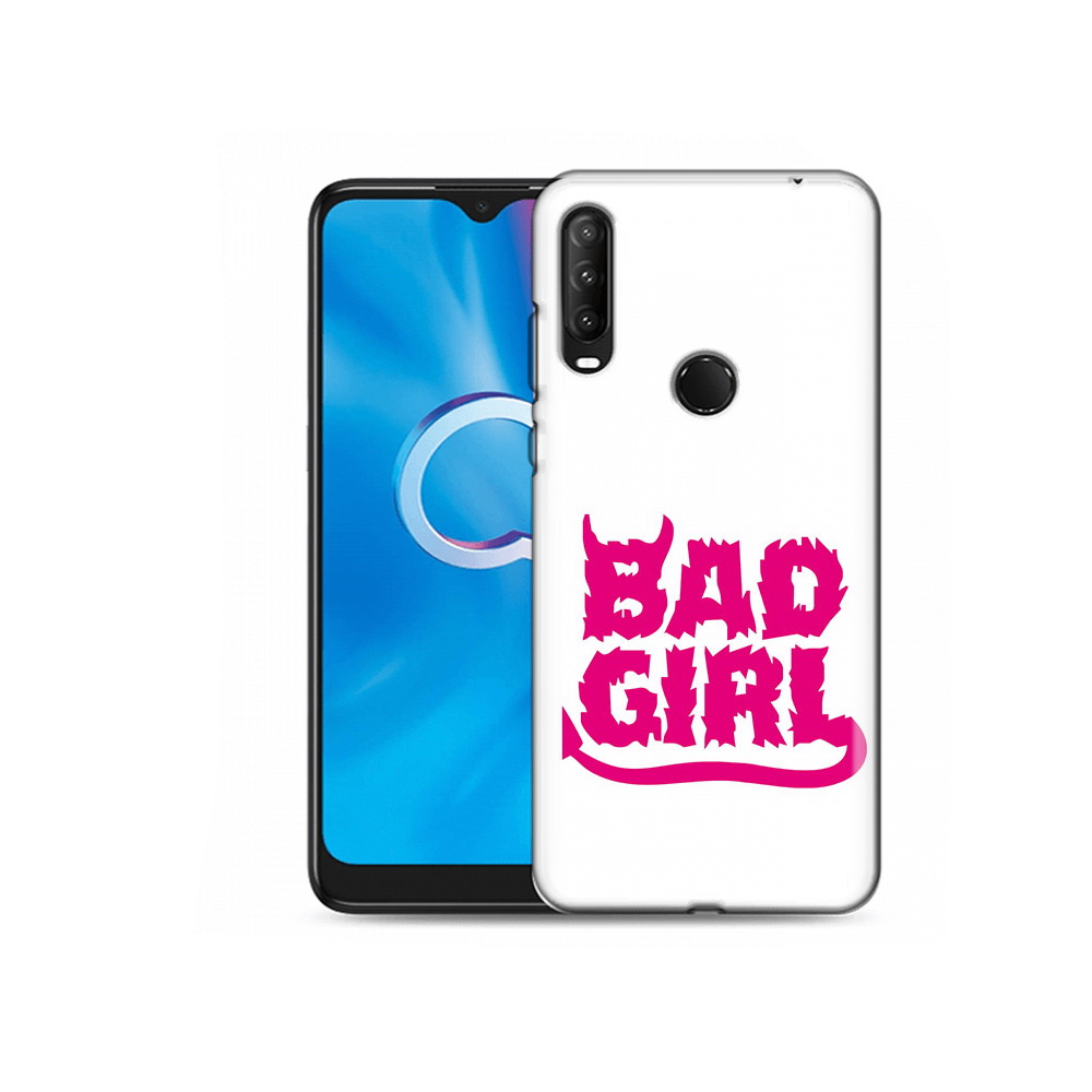 

Чехол MyPads Tocco для Alcatel 1SE (2020) 5030D плохая девочка (PT152068.668.545), Прозрачный, Tocco