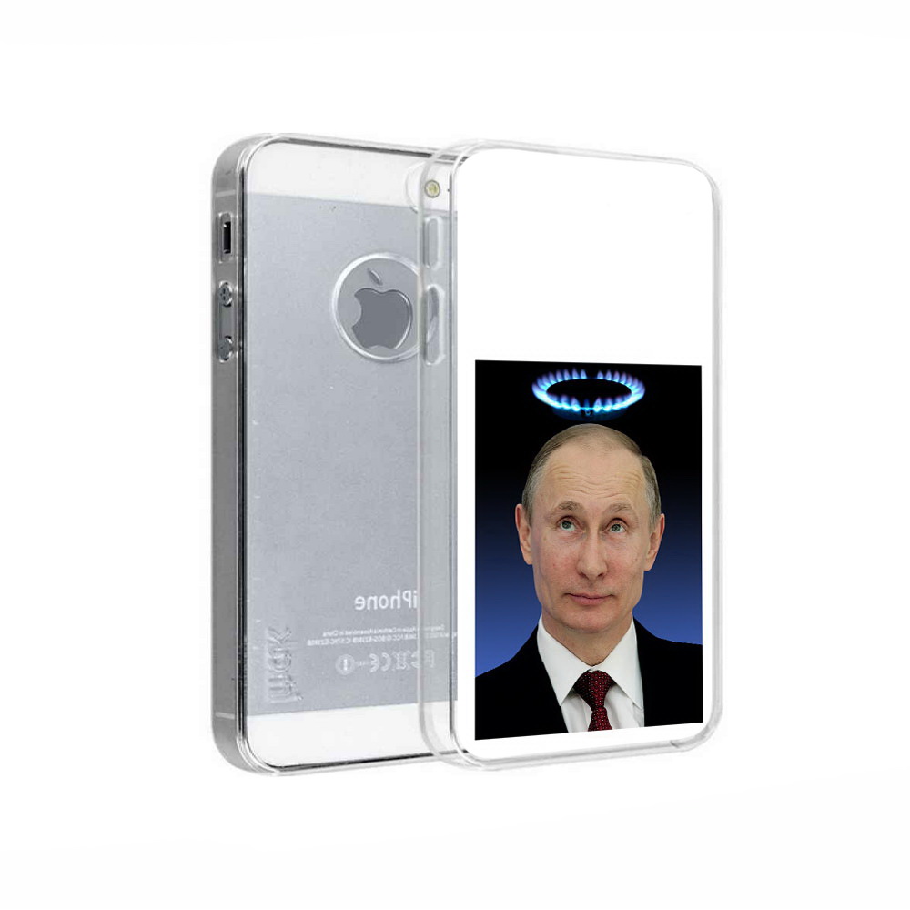 

Чехол MyPads Tocco для Apple iPhone 5 святой газ, Прозрачный, Tocco