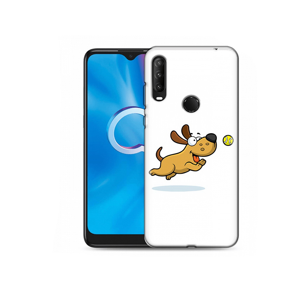 

Чехол MyPads Tocco для Alcatel 1SE (2020) 5030D пёсик (PT152068.668.563), Прозрачный, Tocco