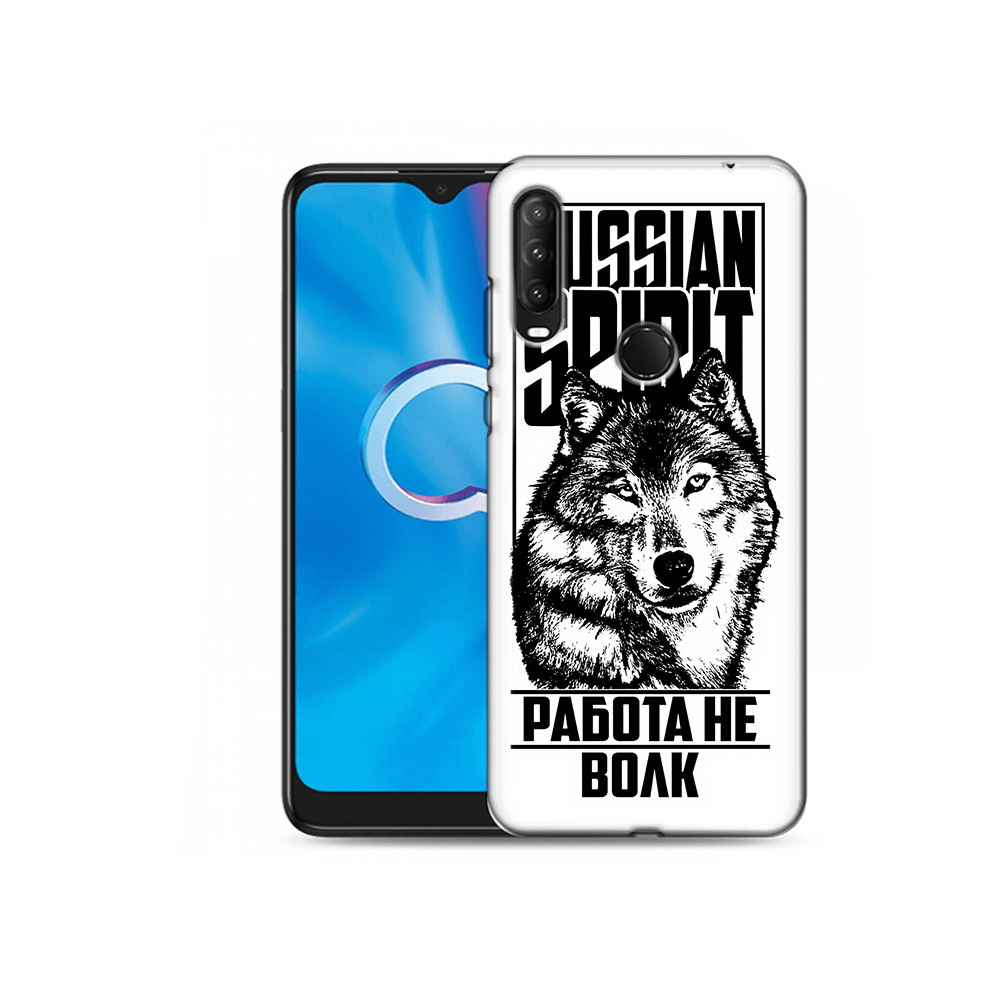 

Чехол MyPads Tocco для Alcatel 1SE (2020) 5030D работа не волк (PT152068.668.564), Прозрачный, Tocco