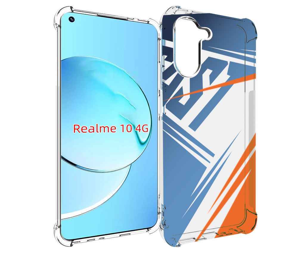 

Чехол MyPads Fast для Realme 10, Прозрачный, Tocco