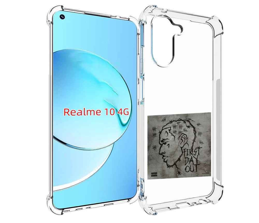 

Чехол MyPads First Day Out для Realme 10, Прозрачный, Tocco