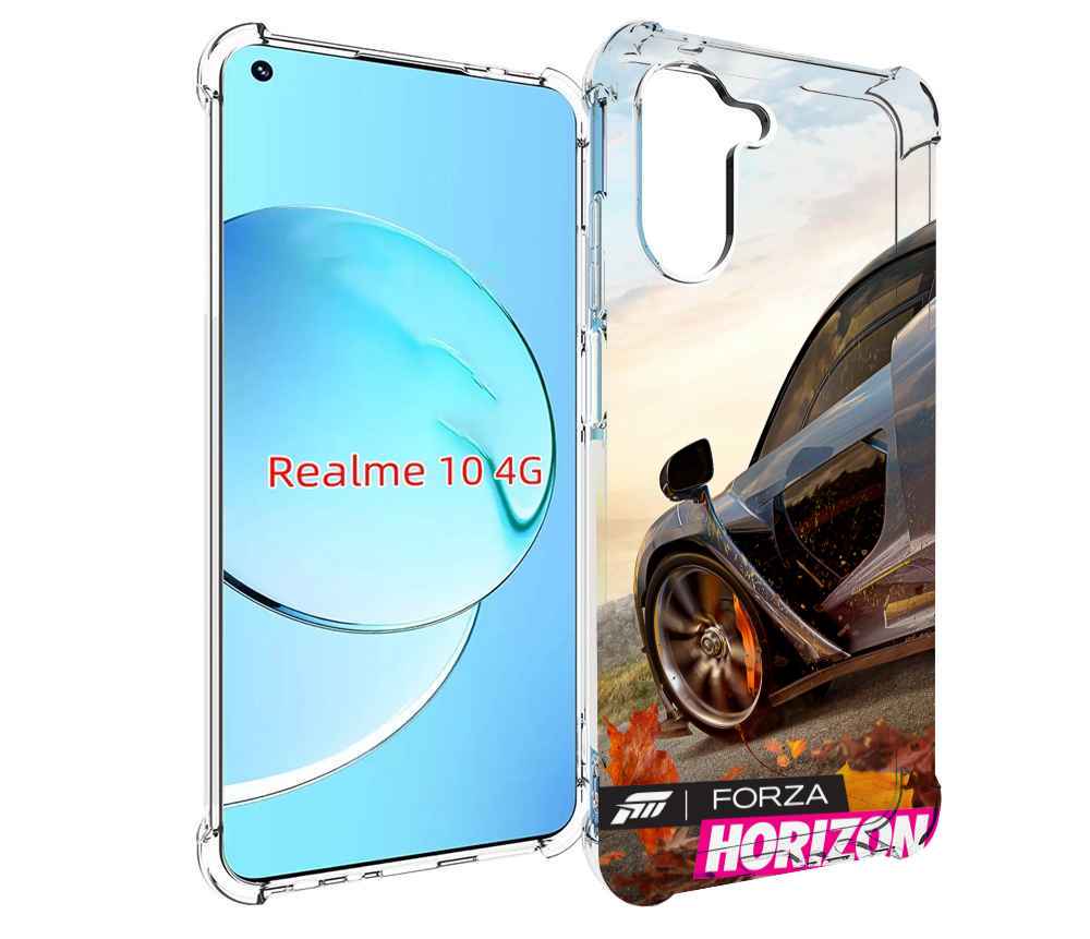 

Чехол Mypads Forza Horizon 4 Для Realme 10, Прозрачный, Tocco