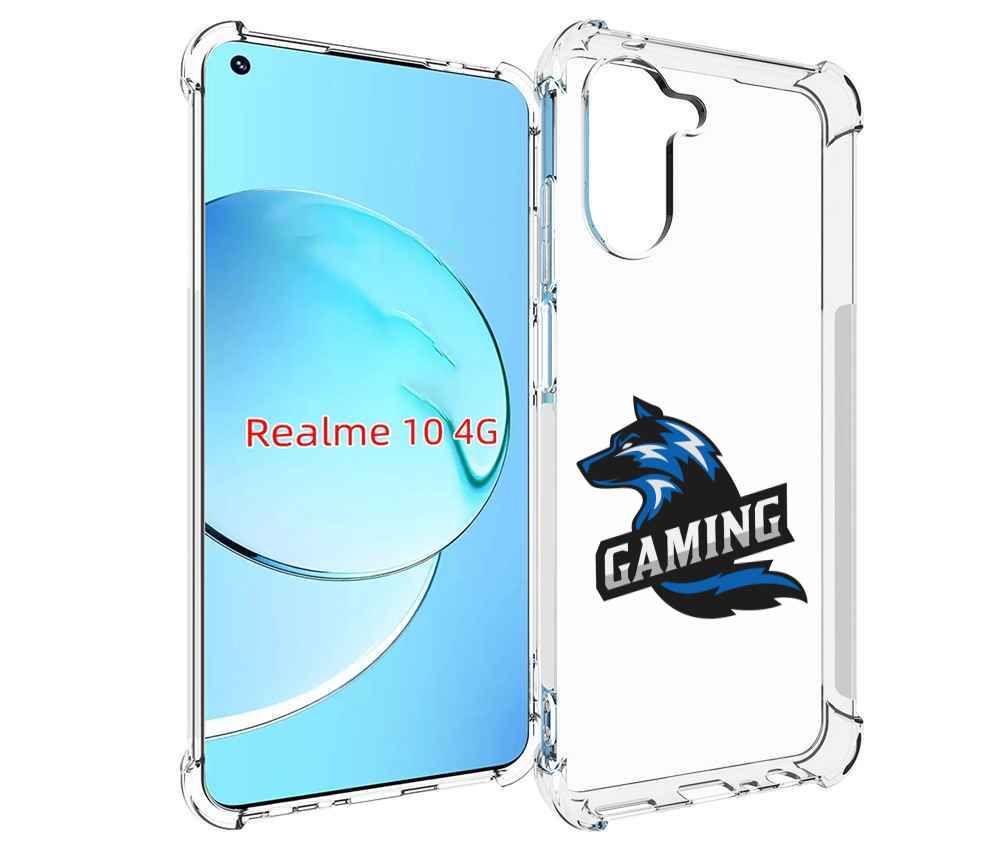 

Чехол MyPads Gaming мужской для Realme 10, Прозрачный, Tocco