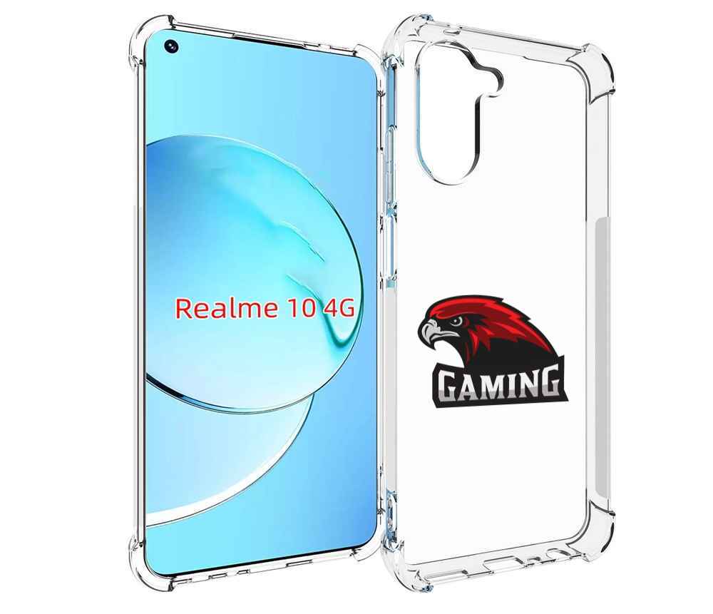 

Чехол MyPads Gaming-1 мужской для Realme 10, Прозрачный, Tocco