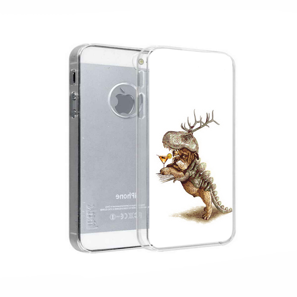 

Чехол MyPads Tocco для Apple iPhone 5 тематическая вечеринка, Прозрачный, Tocco