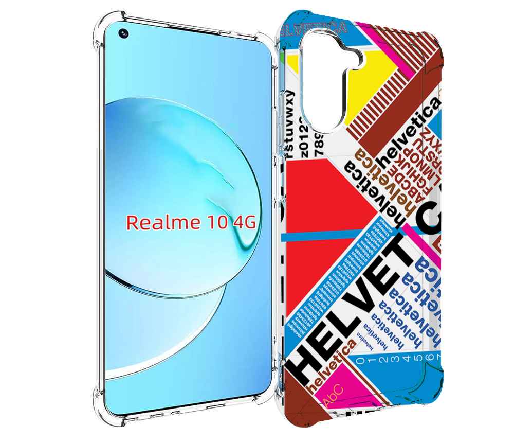 

Чехол MyPads HELVET для Realme 10, Прозрачный, Tocco