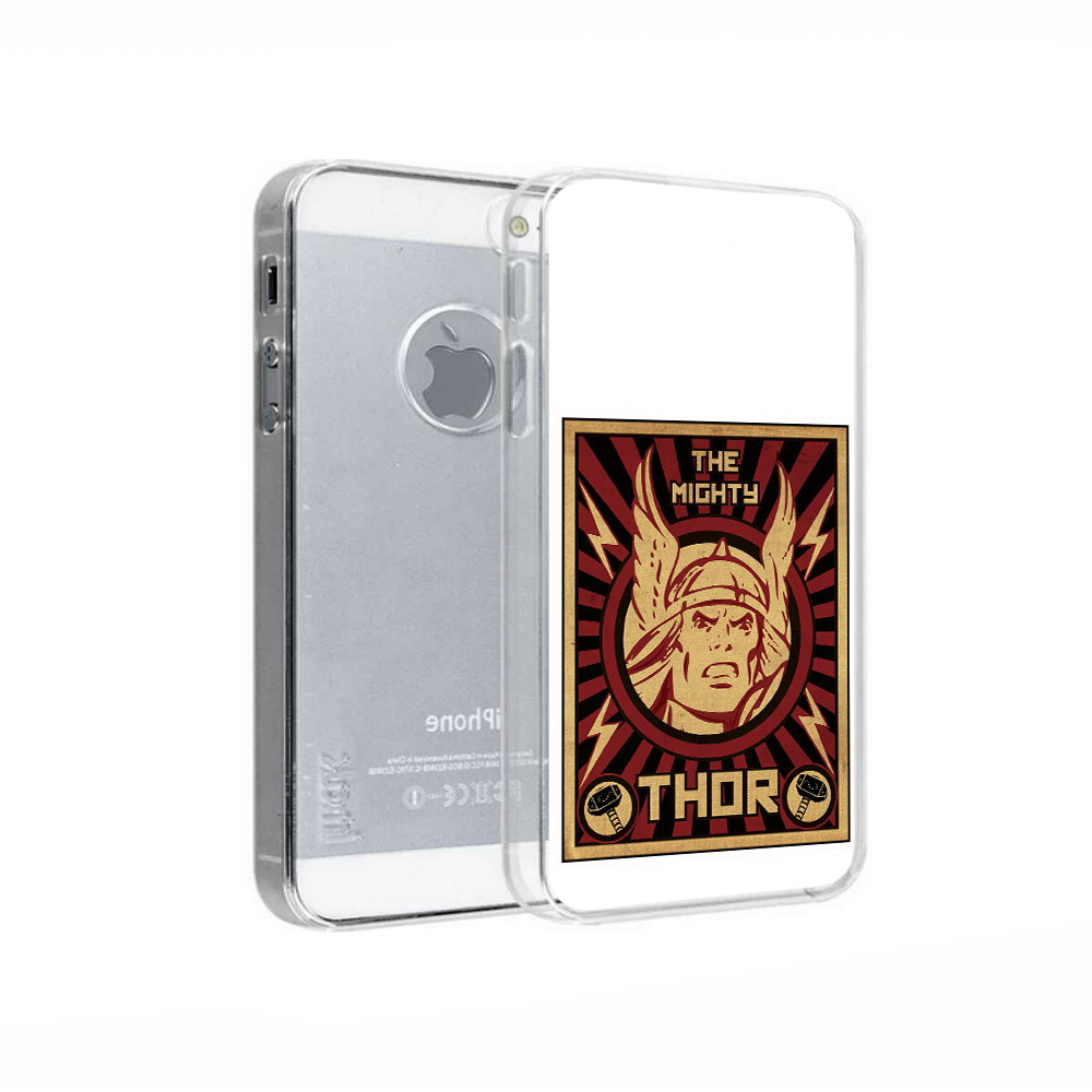 

Чехол MyPads Tocco для Apple iPhone 5 тор лицо, Прозрачный, Tocco