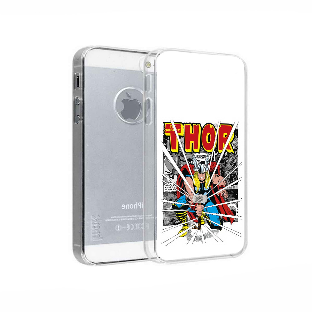 

Чехол MyPads Tocco для Apple iPhone 5 тор рисунок, Прозрачный, Tocco