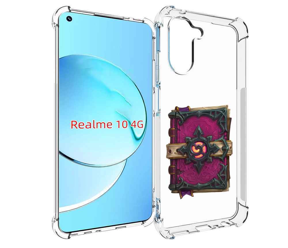 

Чехол MyPads Hearthstone для Realme 10, Прозрачный, Tocco