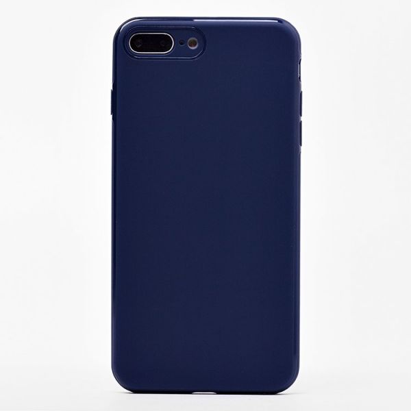 

Накладка силикон TPU Silicone для iPhone 7 Plus Dark Blue, Синий, накладка iPhone 7/8 Plus