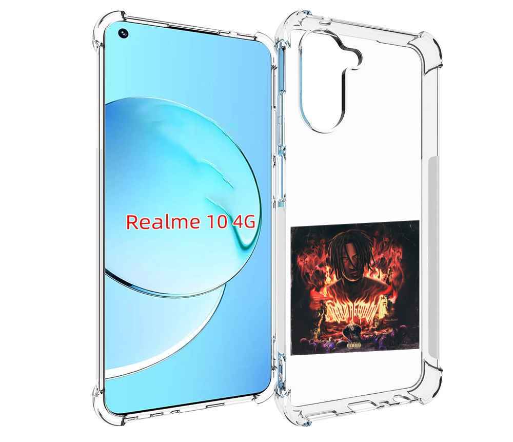 

Чехол MyPads Karmageddon Kizaru для Realme 10, Прозрачный, Tocco