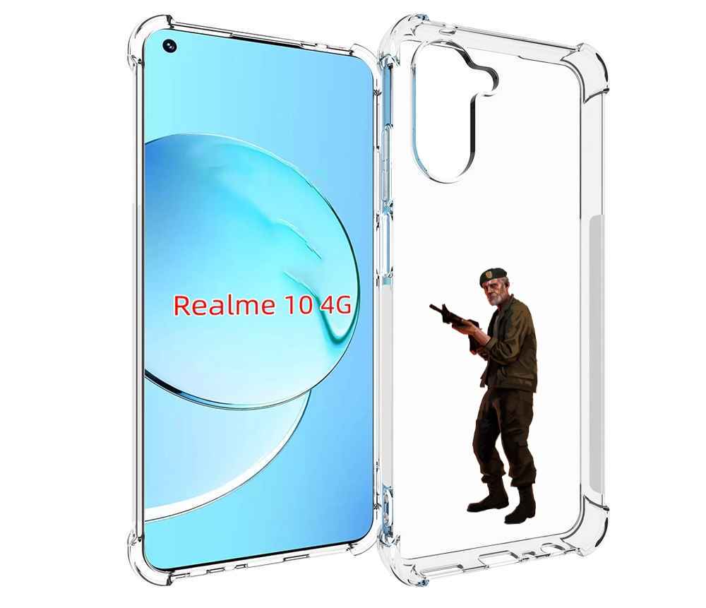 

Чехол Mypads Left-4-Dead-2 Для Realme 10, Прозрачный, Tocco