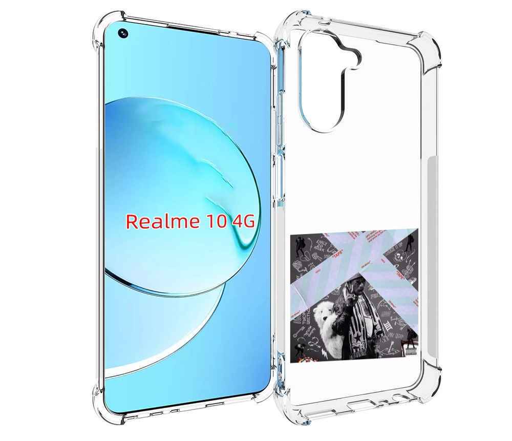

Чехол MyPads Lil Uzi Vert - Luv Is Rage 2 для Realme 10, Прозрачный, Tocco