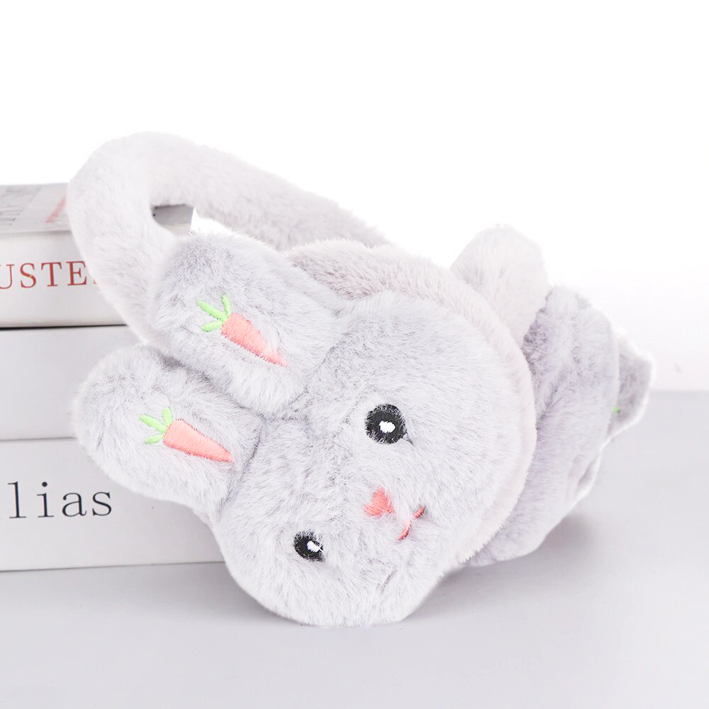 

Наушники меховые Sparkis Rabbit with Carrot белые, Белый, Rabbit with Carrot