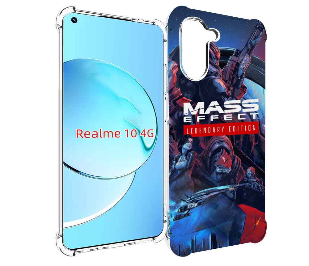 

Чехол Mypads Mass Effect Legendary Edition Для Realme 10, Прозрачный, Tocco
