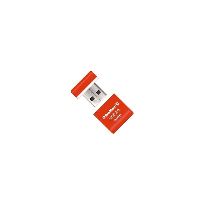 

Флешка OltraMax 50 64 ГБ оранжевый (OM-64GB-50-Orange), 50