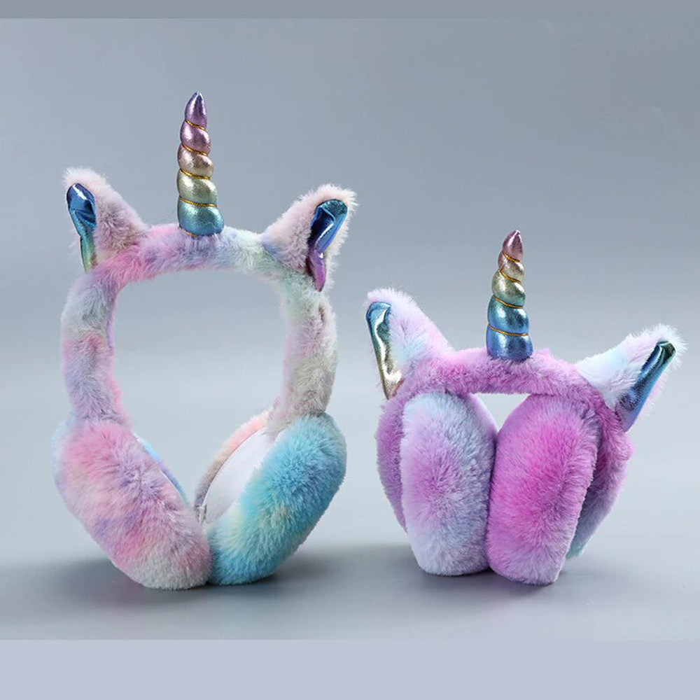 

Наушники меховые Sparkis Rainbow Unicorn Радужные, Разноцветный, Rainbow Unicorn