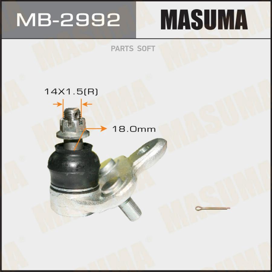 

MASUMA 'MB2992 Шаровая опора TOYOTA CARINA E, AVENSIS, CALDINA 92-02 1шт