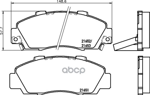 

Колодки тормозные перед HONDA ACCORD IV-VI, CIVIC VI, CR-V I, HR-V, INTEGRA, LEGEND II-IV,