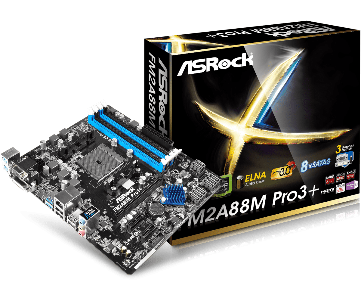 

Материнская плата ASRock FM2A88M Pro3+ (FM2A88M Pro3+), FM2A88M Pro3+