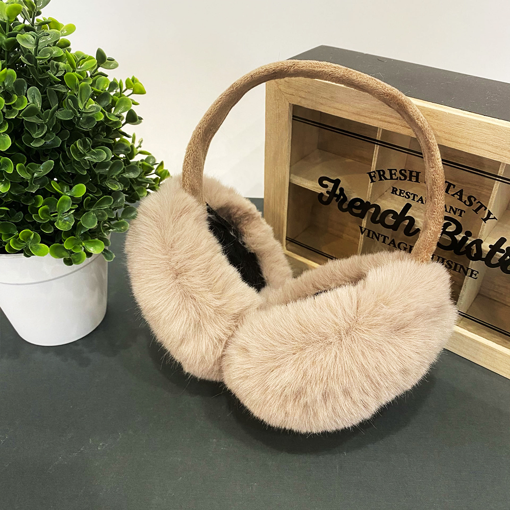 

Наушники меховые Sparkis Chic Fur коричневые, Коричневый, Chic Fur