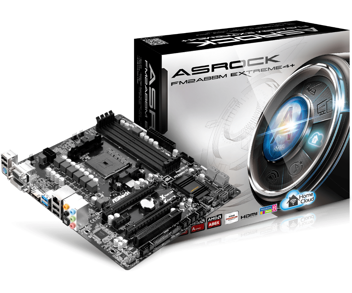 

Материнская плата ASRock FM2A88M Extreme4+ (FM2A88M Extreme4+), FM2A88M Extreme4+