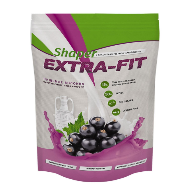 

Extra-Fit Shaper (250 гр) черная смородина, Extra-Fit Shaper