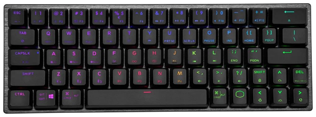 

Беспроводная игровая клавиатура Cooler Master SK622 Black (SK-622-GKTR1-RU), SK622