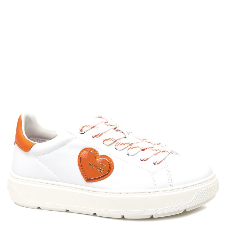 

Кеды женские Love Moschino JA15384G FW23 белые 36 EU, Белый, JA15384G FW23