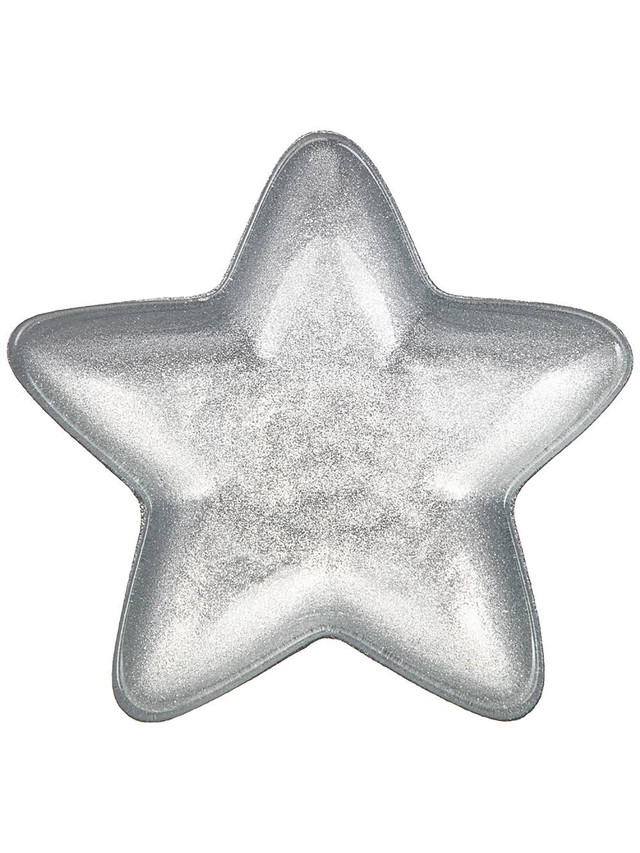 фото Блюдо сервировочное akcam star silver shiny 17х17 см 339-084 аксам