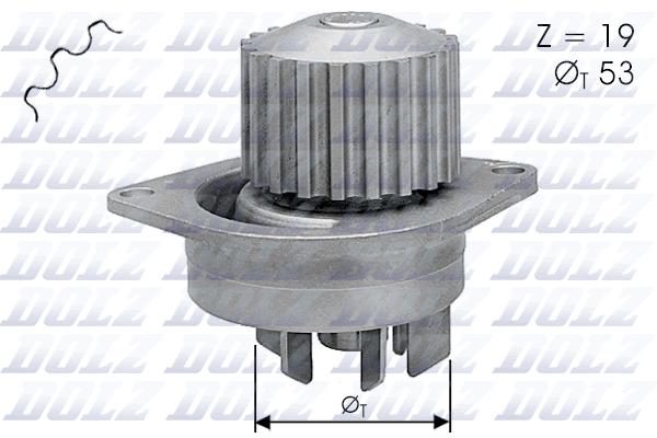 

Насос водяной DOLZ C113