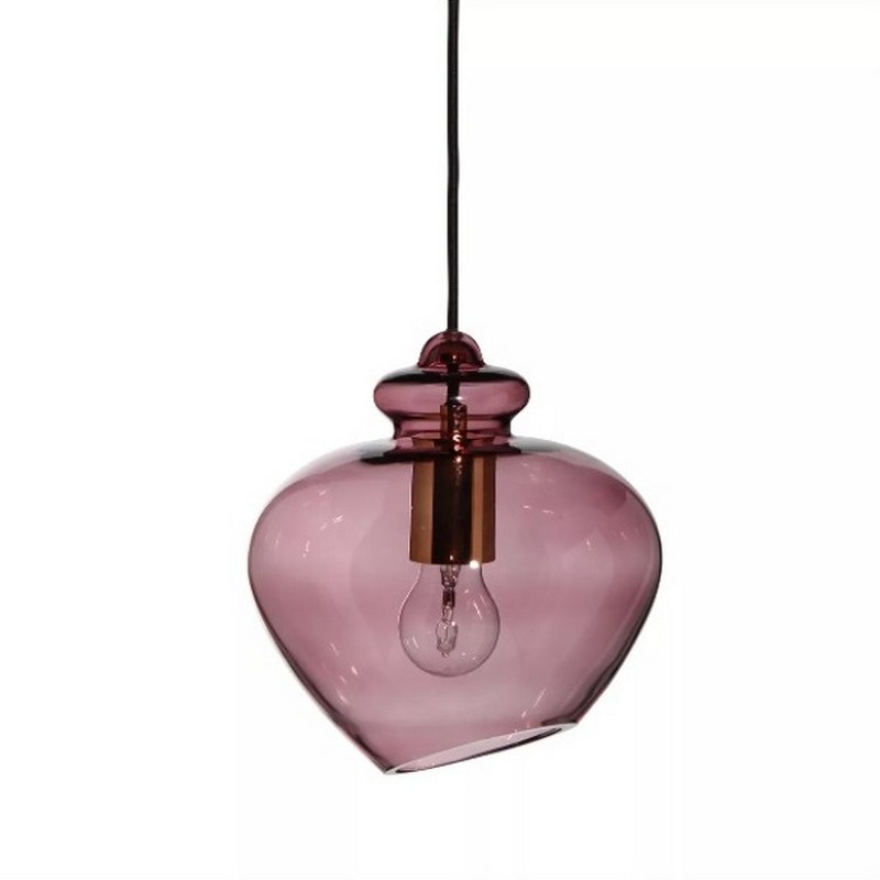 

LVK 20213142 VIOLET+Copper подвес D22H24-150 1хЕ27х60W, LVK 20213142