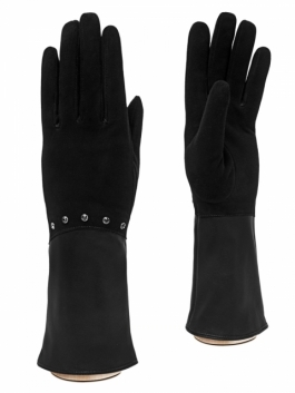 

Перчатки женские ELEGANZZA 01-00040448 черные, р. 8, 01-00040448